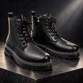 Black Combat Boot